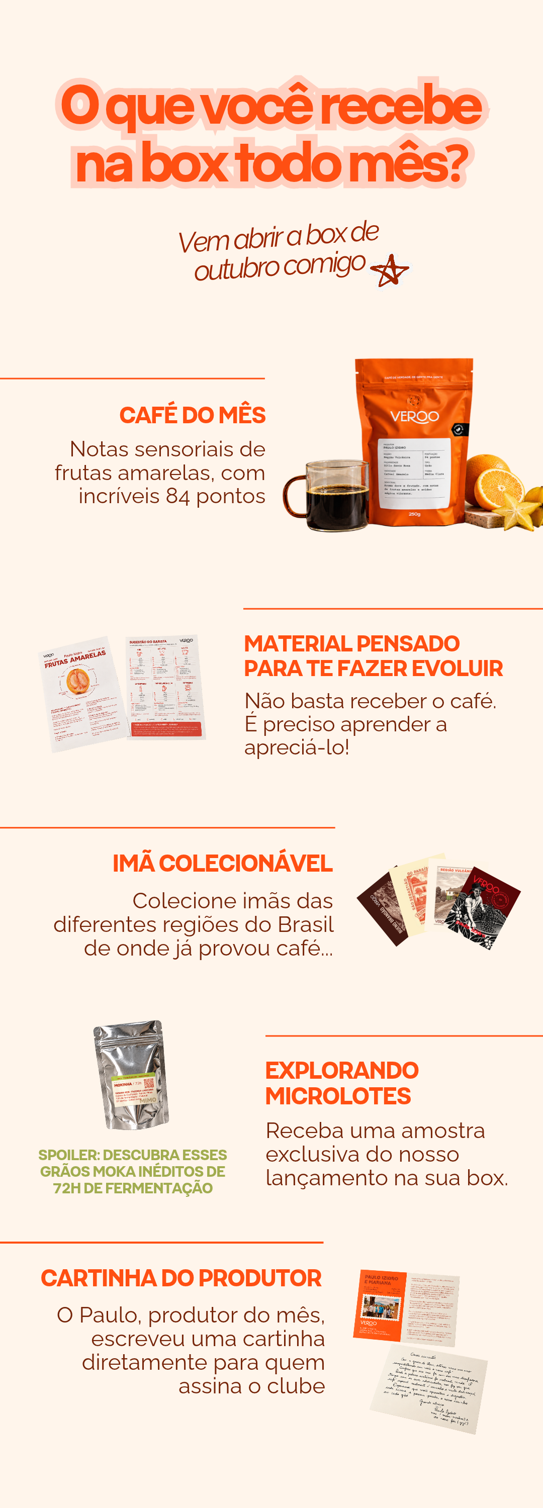 O que você recebe na box Veroo todo mês